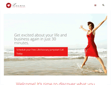Tablet Screenshot of lifevisionary.com